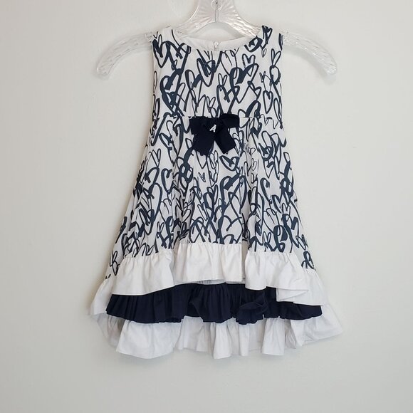 Alice Pi tiered ruffled girls high low spring dress
